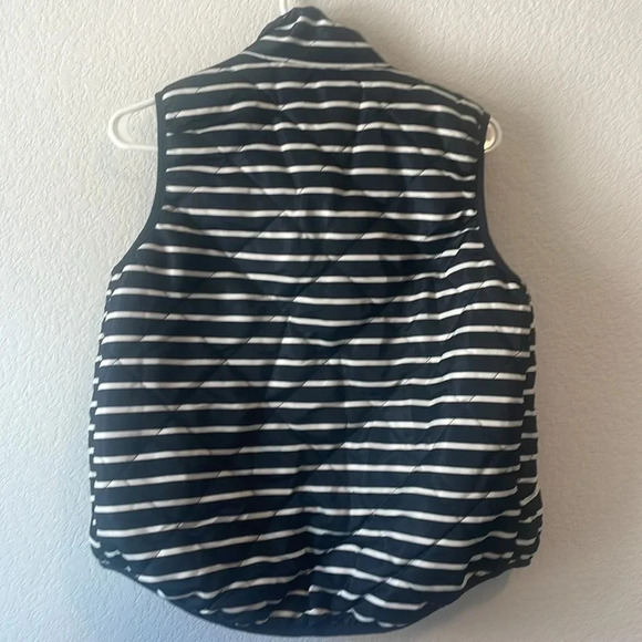 San Joy nautical striped quilted vest small - Picture 5 of 6